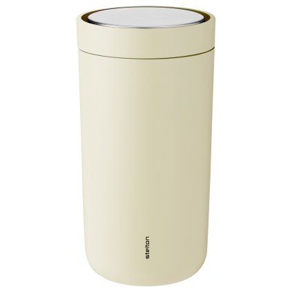 Cană de călătorie TO GO CLICK 200 ml, galben deschis, Stelton