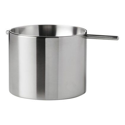 Scrumieră ARNE JACOBSEN 8 cm, argintiu, oțel inoxidabil, Stelton