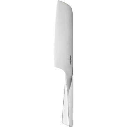 Cuțit Santoku TRIGONO 18 cm, argintiu, oțel inoxidabil, Stelton
