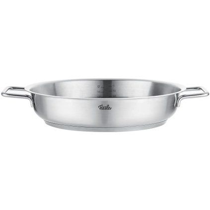 Tigaie pentru servire PURE 24 cm, argintiu, oțel inoxidabil, Fissler
