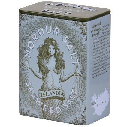 Sare arctică 100 g, alge marine, fulgi, staniu, Nordur Salt