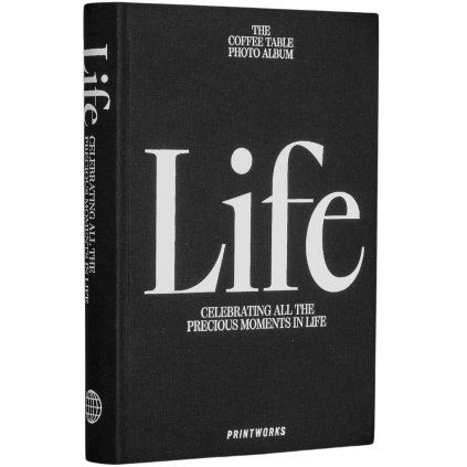 Album foto LIFE, negru, Printworks