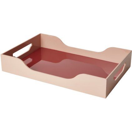 Tavă decorativă UMFLARE 42 cm, maro, lemn, Printworks