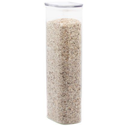 Borcan de depozitare pentru bucătărie PKV-066 2,6 l, sticlă, Pebbly