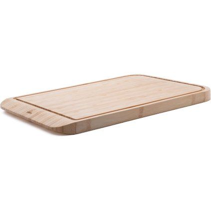Placă de tăiat NBA220 34 x 23 cm, maro, bambus, Pebbly