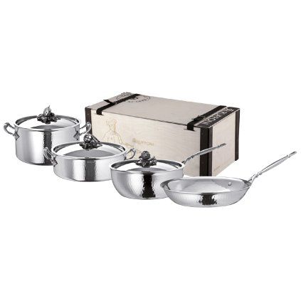 Set de vase pentru gătit OPUS PRIMA, set de 7 buc, argintiu, oțel inoxidabil, Ruffoni