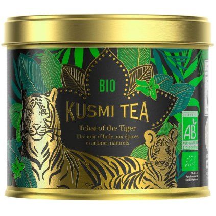 Ceai negru TCHAI OF THE TIGER, cutie 100 g, Kusmi Tea