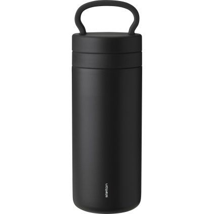 Sticlă termos TABI 400 ml, negru, Stelton