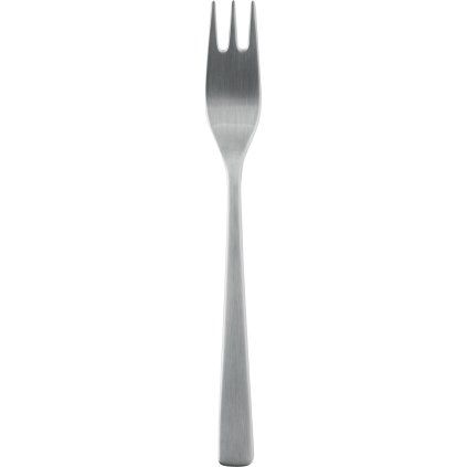 Furculiță pentru desert TIKI 17 cm, argintiu, oțel inoxidabil, Stelton