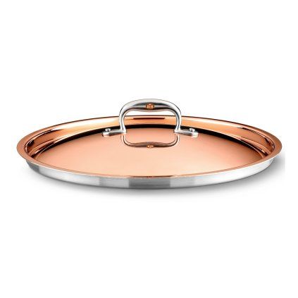 Capac pentru oală CON CLASSE 22 cm, cupru, Ruffoni