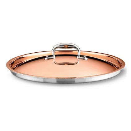 Capac pentru cratiță CON CLASSE 24 cm, cupru, Ruffoni