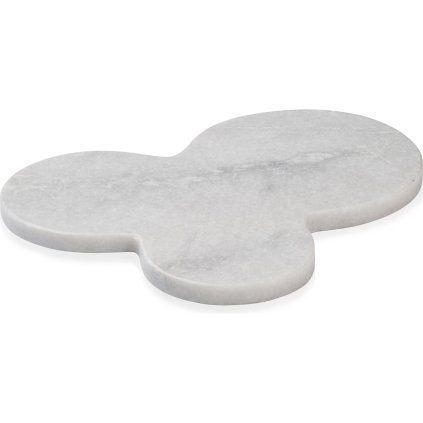Tavă decorativă SKAGEN 26 cm, gri, marmură, Humdakin