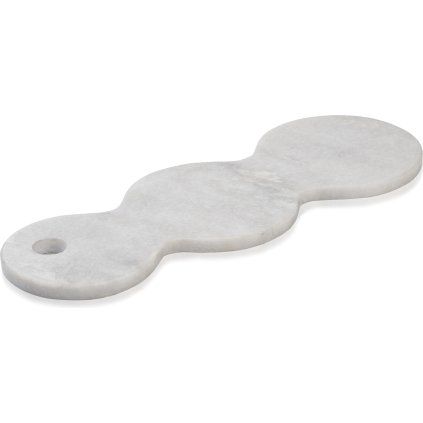Tavă decorativă SKAGEN 40 cm, gri, marmură, Humdakin