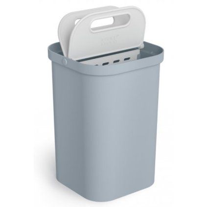 Coș de gunoi GORECYCLE 30109 14 l, pentru deșeuri sortate, gri, Joseph Joseph