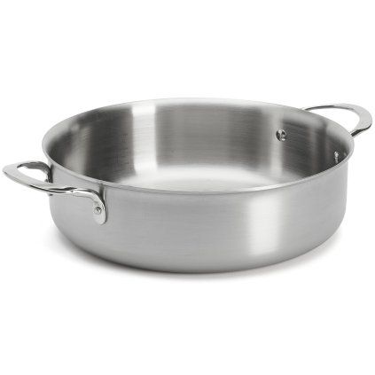 Capac pentru caserolă ALCHIMY 28 cm, argintiu, oțel inoxidabil, de Buyer