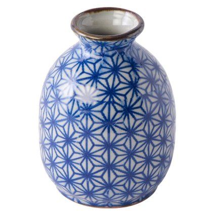 Sticlă de saké STARBURST, albastru, ceramică, MIJ