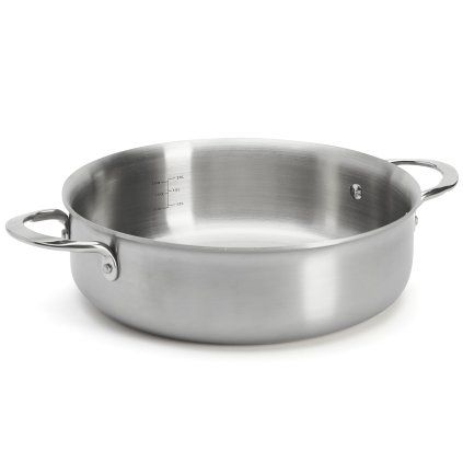 Capac pentru caserolă ALCHIMY 24 cm, argintiu, oțel inoxidabil, de Buyer