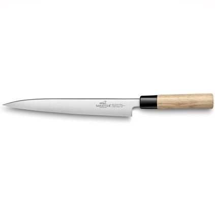 Cuțit japonez YANAGIBA 24 cm, maro, Lion Sabatier