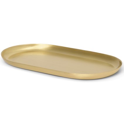 Tavă decorativă BASHO 18,5 cm, alamă, ferm LIVING