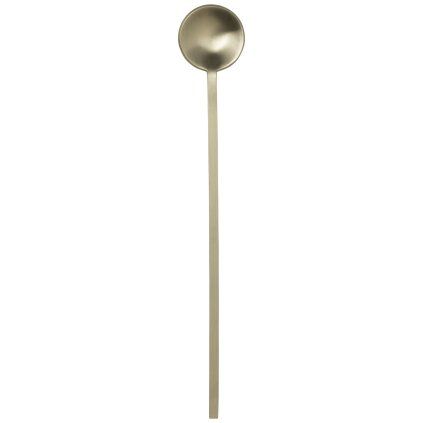 Lingură pentru bar FEIN 18 cm, auriu, oțel inoxidabil, ferm LIVING
