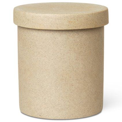 Cupa pentru periuță de dinți BON 10,5 cm, nisip, porțelan, ferm LIVING
