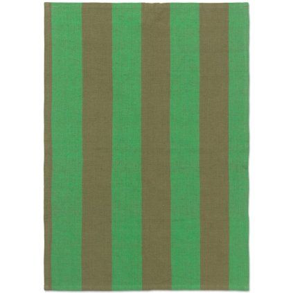 Prosop de ceai HALE 50 x 70 cm, măsline, bumbac / in, ferm LIVING