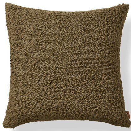 Pernuță decorativă MOOR 50 x 50 cm, măsline, lână, ferm LIVING