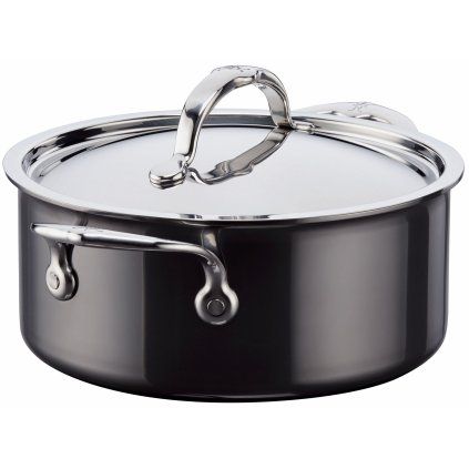 Oală de gătit NANOBOND TITANIUM 20 cm, 2,8 l, oțel inoxidabil, Hestan