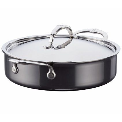 Tigaie pentru servire NANOBOND TITANIUM 26 cm, 3,3 l, oțel inoxidabil, Hestan
