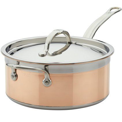 Oală COPPERBOND 22 cm, 3,8 l, cupru, Hestan