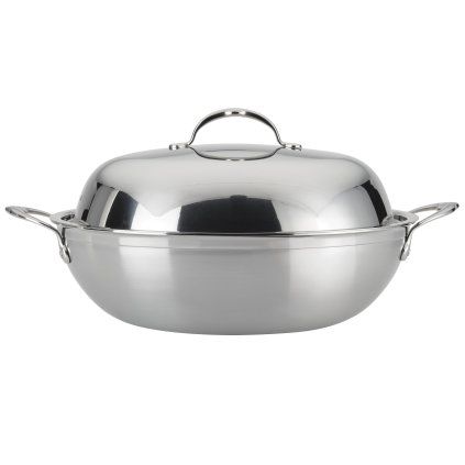 Wok pentru inducție PROBOND 36 cm, 4,7 l, oțel inoxidabil, Hestan