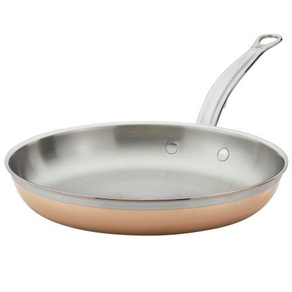 Tigaie universală COPPERBOND 28 cm, cupru, Hestan