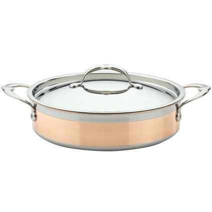 Tigaie pentru servire COPPERBOND 26 cm, 3,3 l, cupru, Hestan