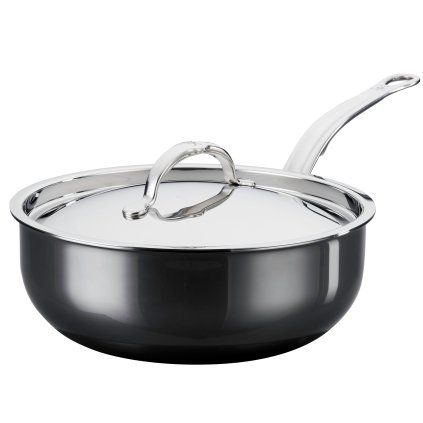 Tigaie pentru saute NANOBOND TITANIUM 24 cm, 3,3 l, oțel inoxidabil, Hestan
