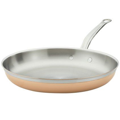 Tigaie universală COPPERBOND 32 cm, cupru, Hestan