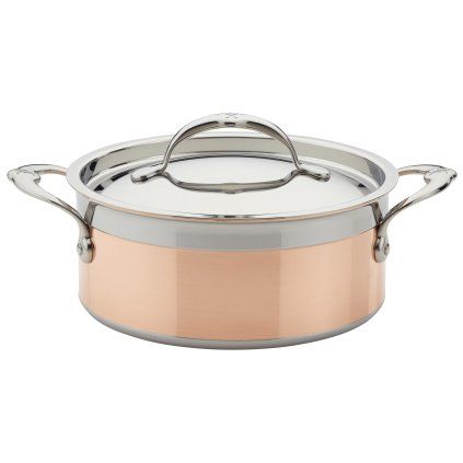 Oală de gătit COPPERBOND 20 cm, 2,8 l, cupru, Hestan