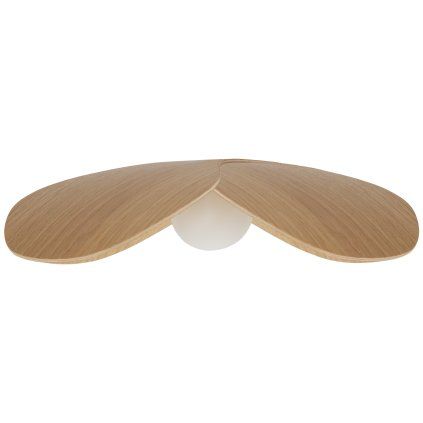 Abajur de lampă NU MĂ UITA 28 cm, maro, lemn, Umage