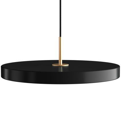 Lampa ASTERIA PLUS 43 cm, negru / auriu, aluminiu, Umage