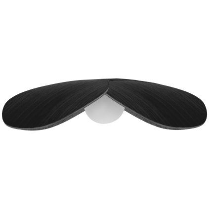 Abajur de lampă NU MĂ UITA 28 cm, negru, lemn, Umage