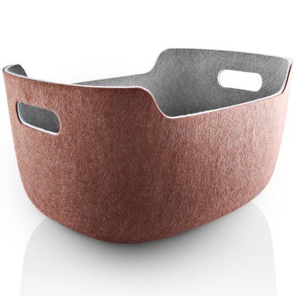 215669 ulozny kos tidy 40 x 22 cm kastanova plast eva solo