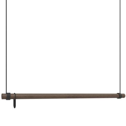 215942 vesak na obleceni swing 110 cm tmave hneda drevo lind dna