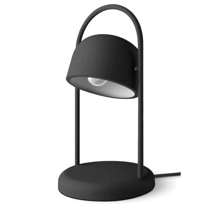 217064 stolni svitidlo quay 40 cm cerna ocel eva solo