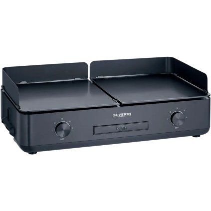 218768 elektricky stolni gril pg 8569 suave plancha cerna severin