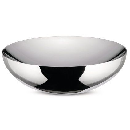 218873 misa na ovoce double 32 cm stribrna nerezova ocel alessi