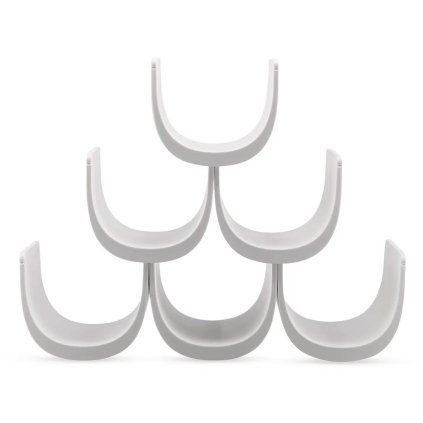 218858 drzak na lahev vina noe 34 cm bila plast alessi