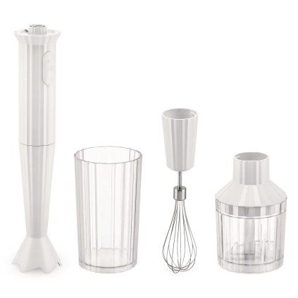 218912 tycovy mixer plisse 34 cm sada 4 ks bila plast alessi
