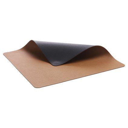 219128 prostirani 46 x 33 cm oboustranne sada 4 ks cerna hneda pvc bitz