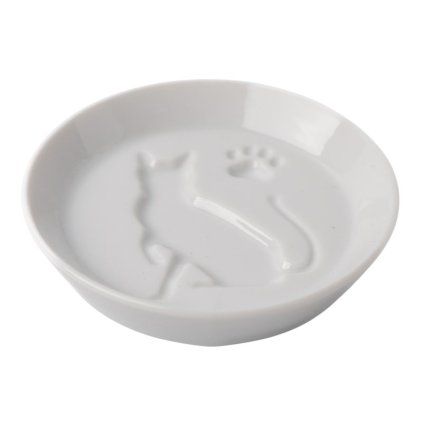 220025 miska na omacku cat bila keramika mij