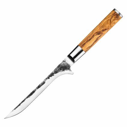 221447 vykostovaci nuz olive 16 cm hneda forged