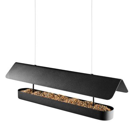 221999 krmitko pro ptaky 45 cm cerna nerezova ocel eva solo